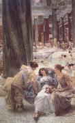 Alma-Tadema, Sir Lawrence Thermae Antoninianae (mk23) Sweden oil painting reproduction
